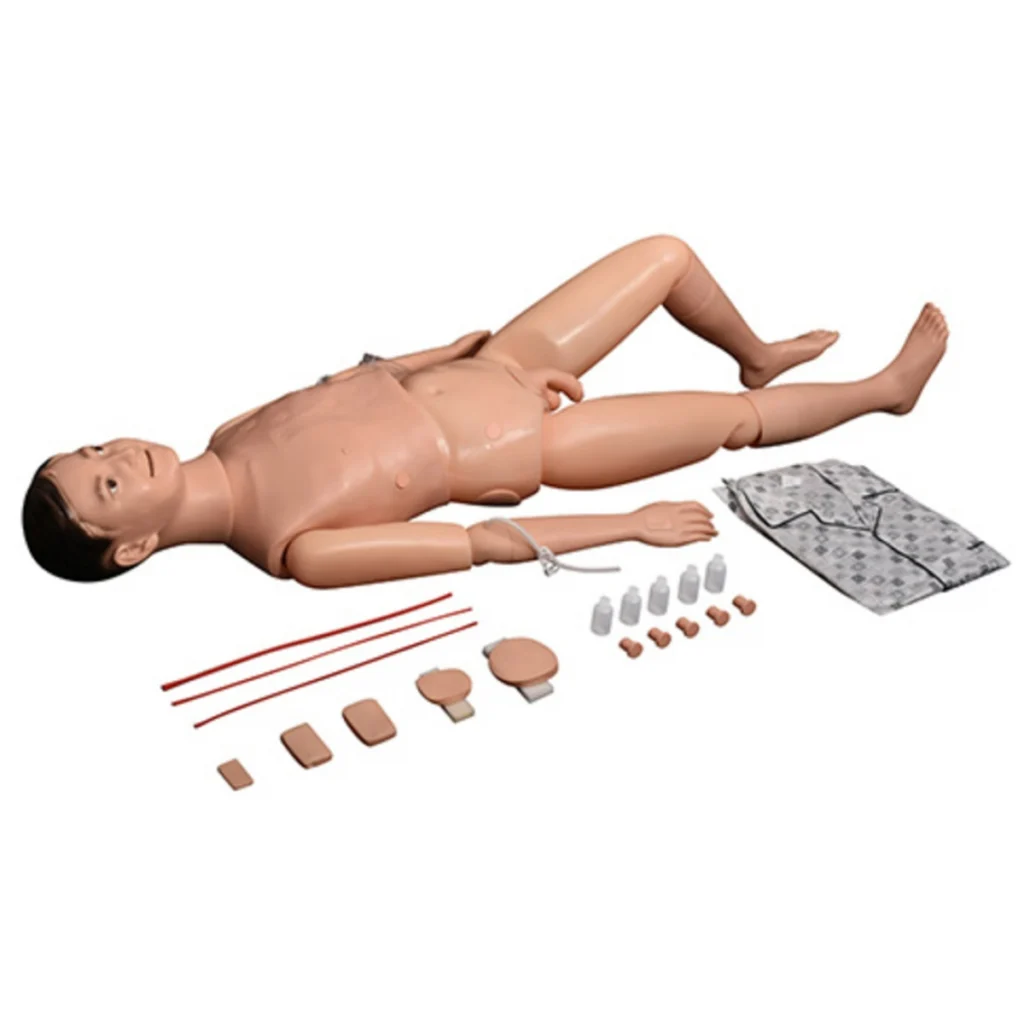 male clinical skills training manikin